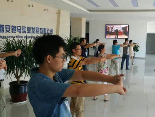 銀馬磚機公司活動大廳 銀馬磚機公司活動大廳